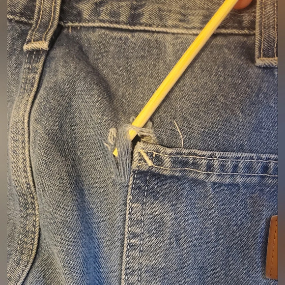 Carhartt Dungrees Fit‎ Work Carpenter Jeans B13DST 36X30 Gorpcore/Distressed - Picture 13 of 15